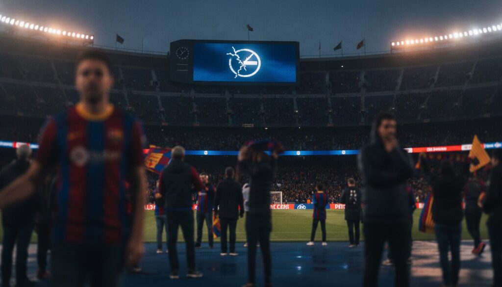le fc barcelone annonce le report de son match initialement prévu à tanger, mettant à jour les supporters sur les nouvelles dates et raisons du changement.