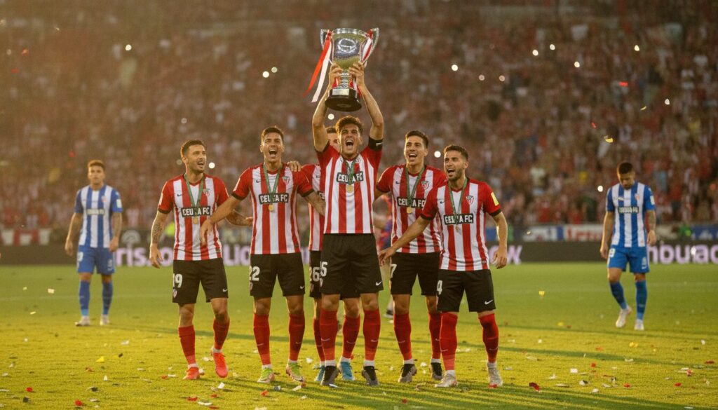 le ceuta remporte son trophée en infligeant la toute première défaite au málaga, marquant un moment historique et spectaculaire dans la compétition.