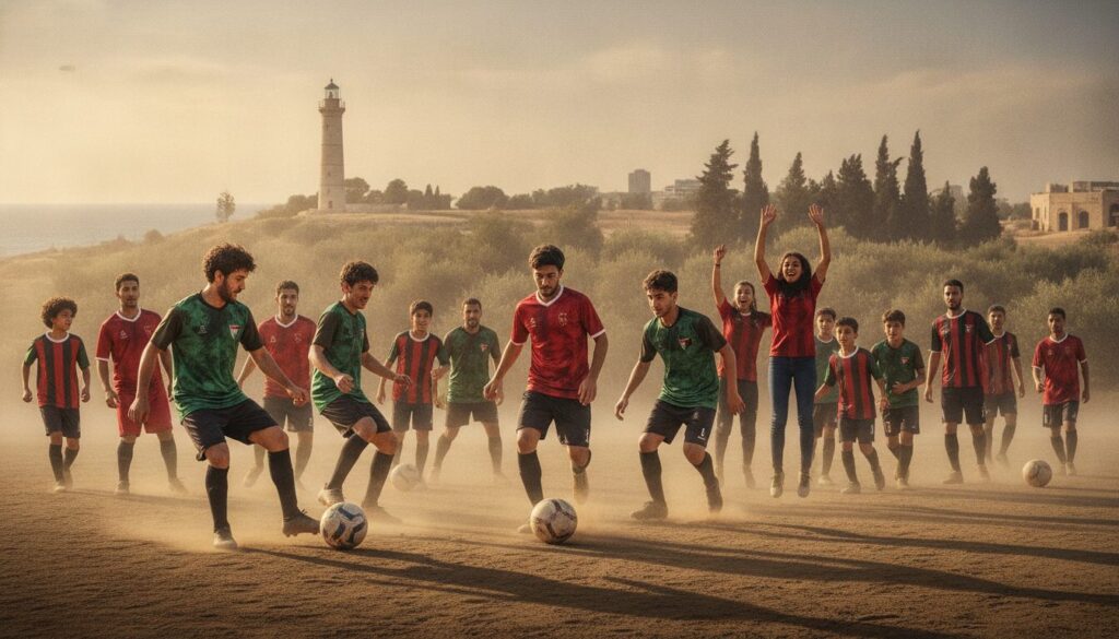 découvrez comment le football palestinien renaît à gaza, en cisjordanie et au liban, offrant un espoir d’unité et d’humanité pour un peuple en exil.