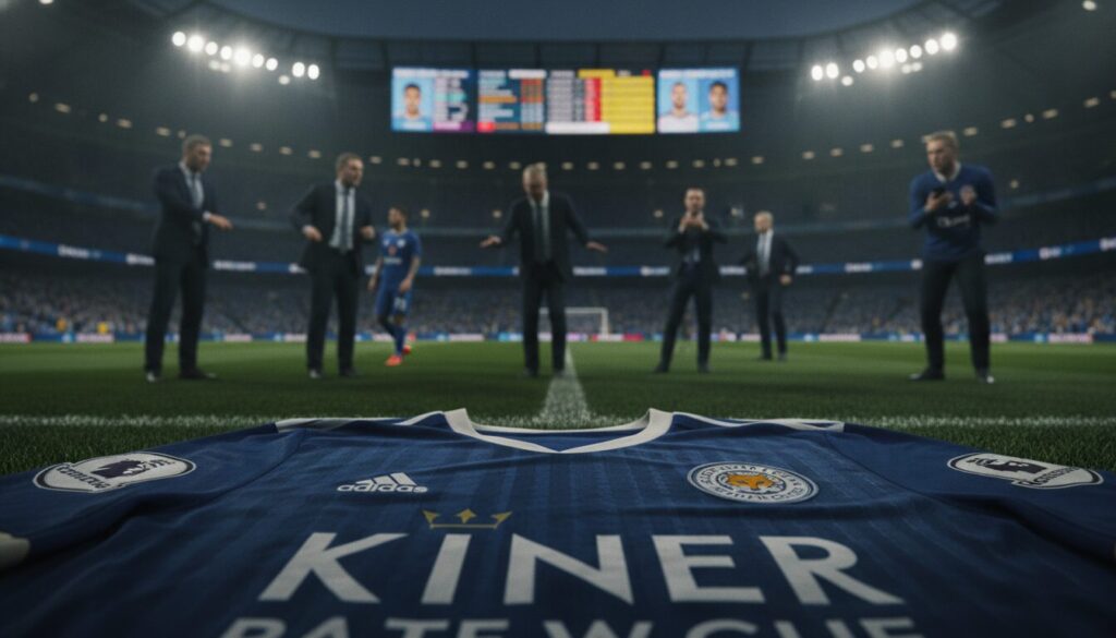 leicester, champion surprise de la premier league 2016 et désormais en national league, fait son retour sur le marché des transferts pour renforcer son équipe.