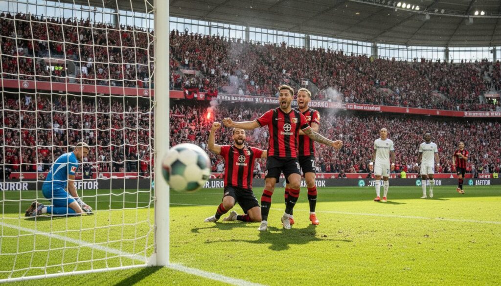 revivez les moments forts en buts du bayer leverkusen avec notre sélection des meilleures actions et réalisations marquantes du club allemand.