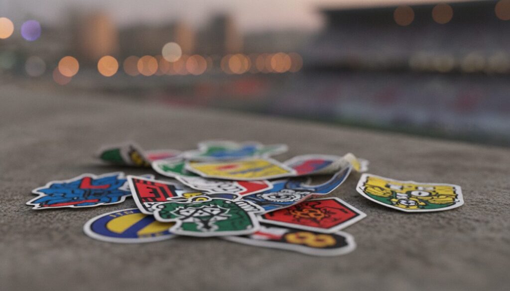 découvrez la passion des stickers des ultras, un univers où la collection devient précieuse avec des prix pouvant atteindre 500 euros.