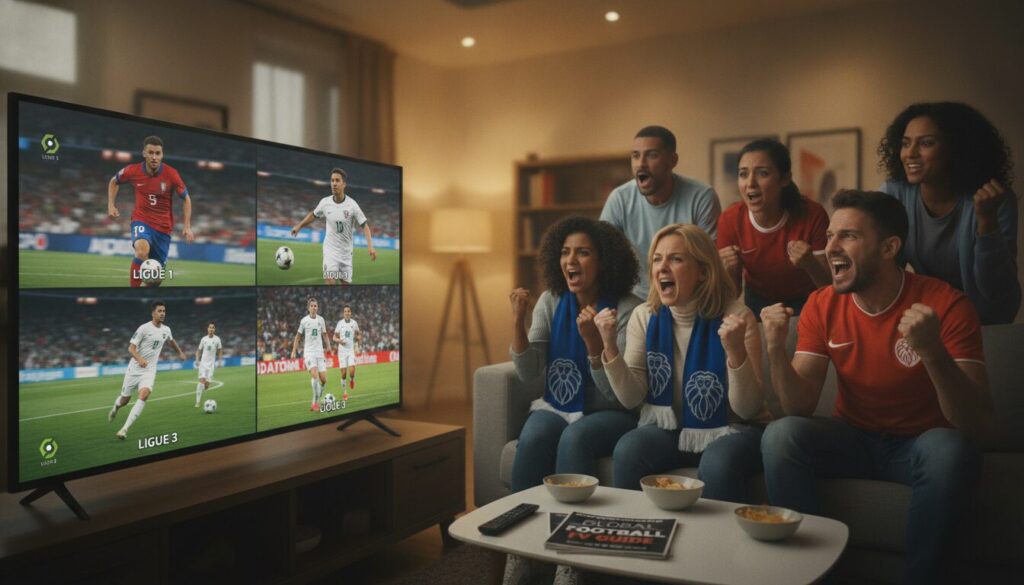 découvrez notre guide complet pour suivre la ligue 1, la ligue 3, la ligue des champions et la coupe du monde féminine à la télévision. ne manquez aucun match et restez informé des meilleures retransmissions footballistiques.