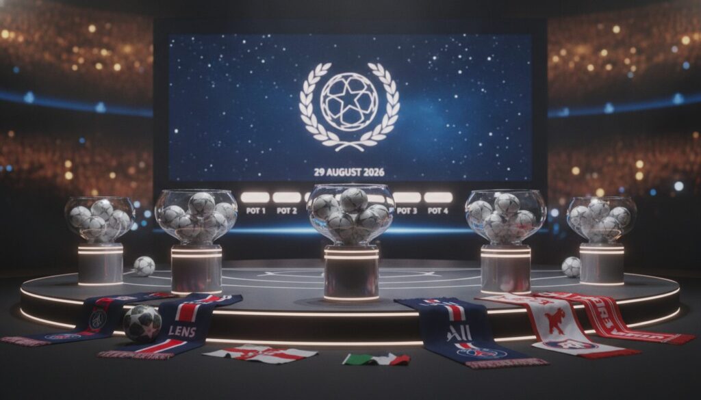 découvrez tout sur la ligue des champions 2026-2027 : dates clés du tirage au sort, répartition des chapeaux, et analyse des équipes françaises psg, lens, lille et leurs futurs adversaires.