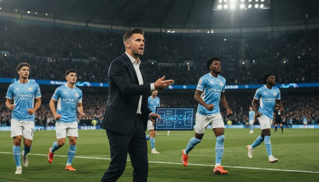 découvrez le nouveau chapitre de manchester city avec un entraîneur inédit et une équipe en pleine transformation, succédant à l'ère guardiola.