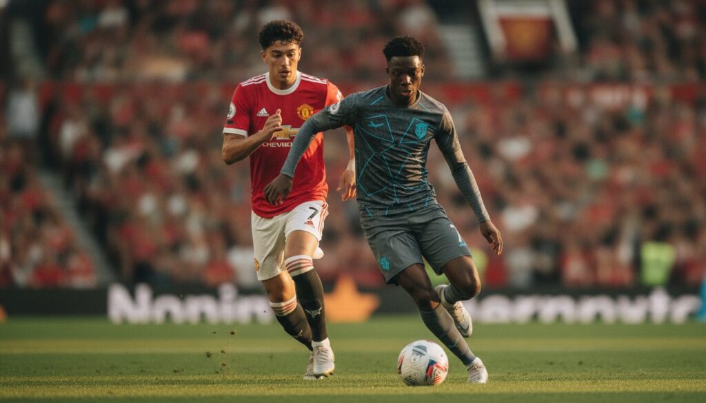 découvrez comment manchester united suit de près mbaye, la nouvelle étoile montante du football, dans les dernières actualités sportives sur sport.fr.