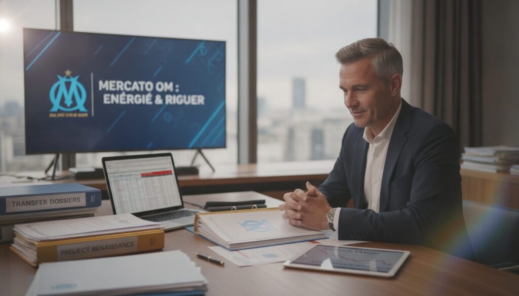 découvrez comment l'om jongle entre contraintes financières et stratégie paisible pour dynamiser le mercato et renforcer son équipe lors des prochains transferts.
