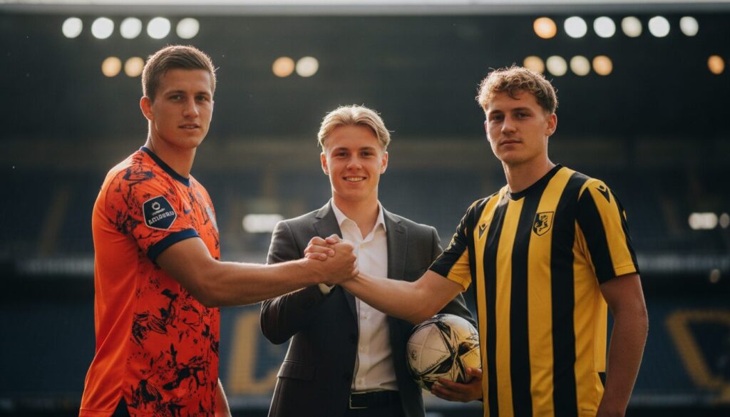 mercato : lorient et l’az alkmaar annoncent un accord pour le transfert de l’ailier danois isak jensen, renforçant ainsi les effectifs du club breton pour la saison à venir.