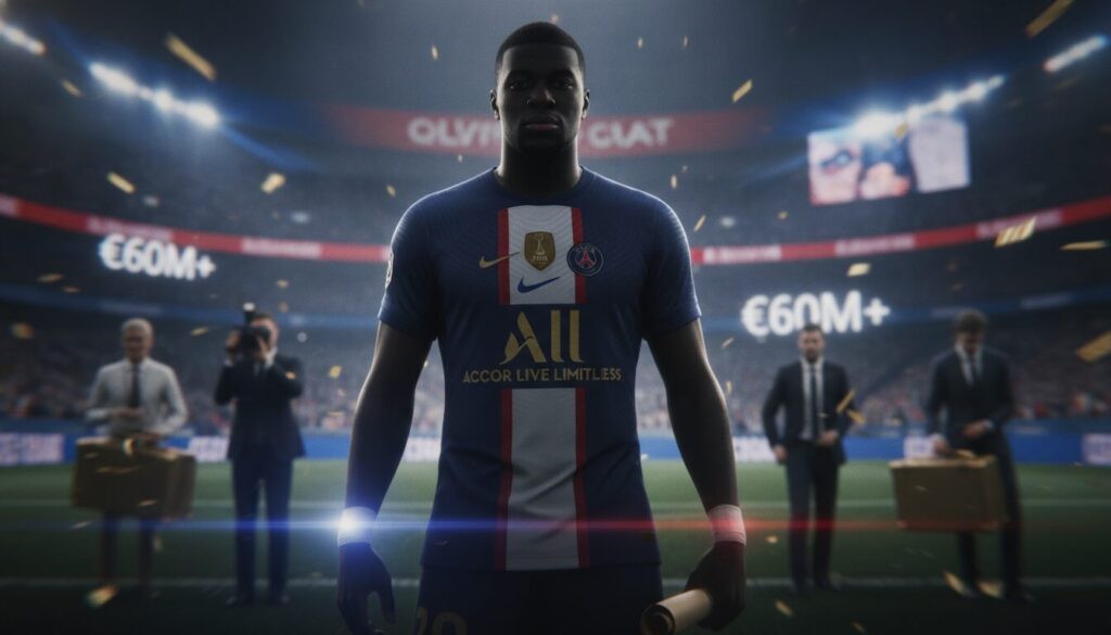 mercato psg : le mercato s'accélère avec l'arrivée imminente d'un joueur vedette à 60 m€, bientôt sous contrat avec le club parisien.