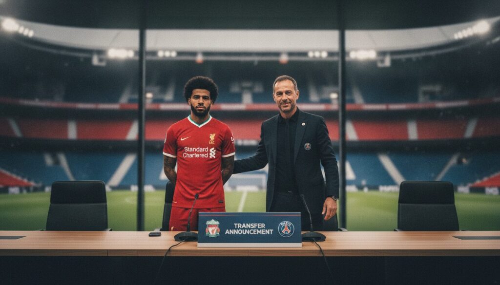 mercato psg : une surprise inattendue secoue le marché des transferts avec le départ d'ibrahim mbaye de liverpool. découvrez tous les détails et les implications pour le club parisien.