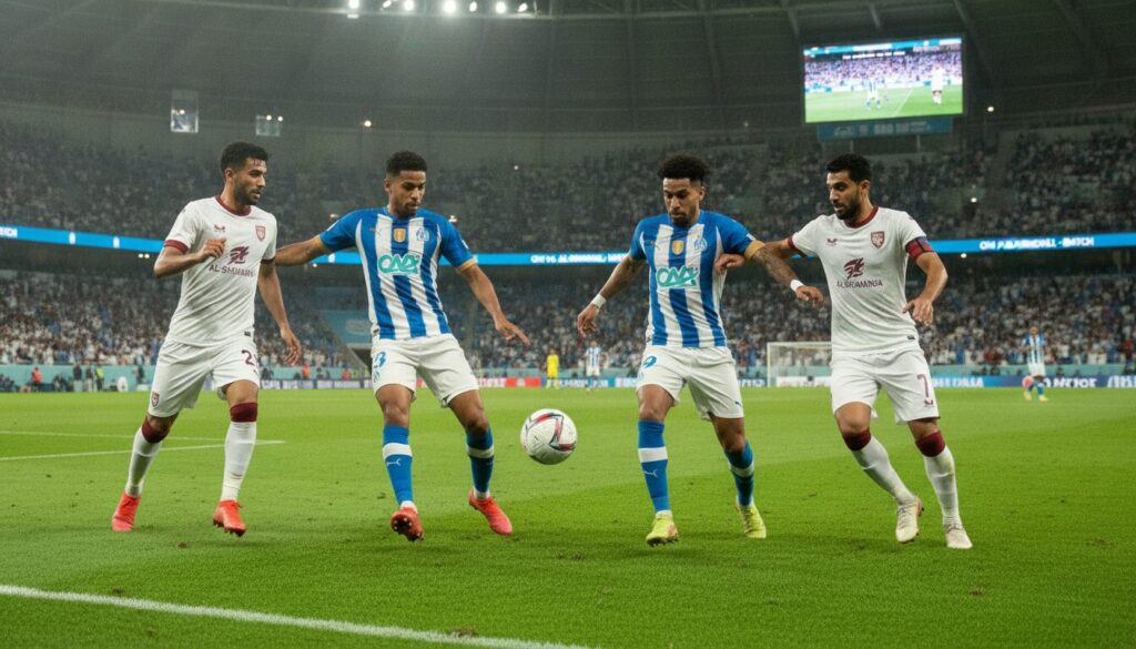 suivez en direct le troisième match amical entre l'om et al-shahania ce mercredi, un duel intense à ne pas manquer pour tous les fans de football.