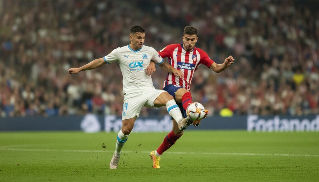 suivez en direct toutes les dernières informations du match amical entre l'olympique de marseille et l'atlético de madrid, avec mises à jour en temps réel et analyses.