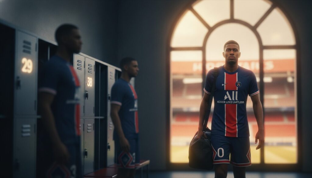 découvrez les derniers mouvements au psg avec les départs de barcola et mbaye, ainsi que l'arrivée d'un nouveau renfort au club.