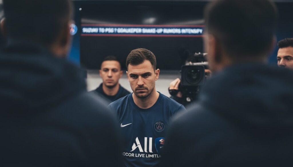 découvrez les dernières rumeurs autour de suzuki, gardien du psg, et ce qu'elles révèlent sur l'avenir du club parisien dans le secteur des gardiens.