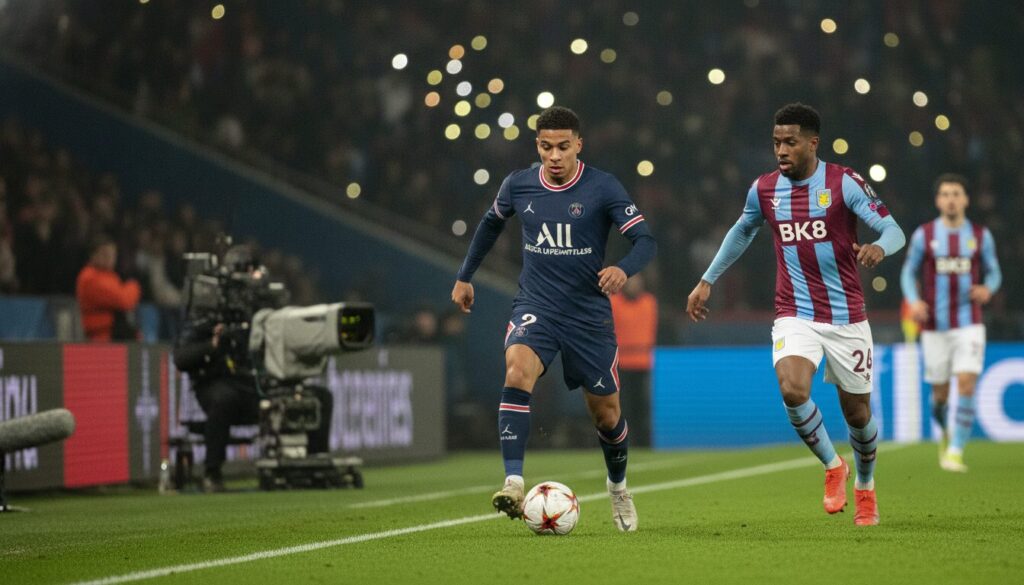 découvrez les horaires et les chaînes tv pour suivre en direct la supercoupe d’europe entre le psg et aston villa. ne manquez rien de ce match palpitant !