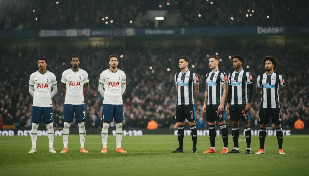 découvrez les prédictions des compositions des équipes de tottenham et newcastle pour le match de premier league à 18h30 sur sport.fr. analyse complète et dernières infos en direct.