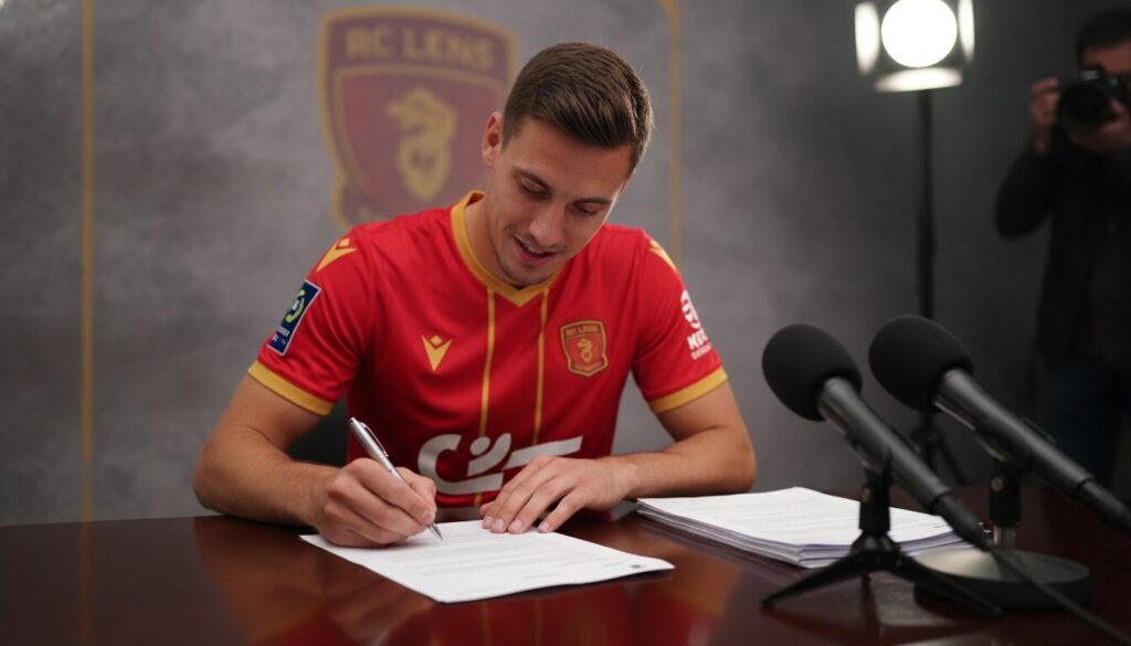 franjo ivanovic rejoint officiellement le rc lens en prêt en provenance de benfica, renforçant ainsi l'effectif des sang et or pour la saison à venir.