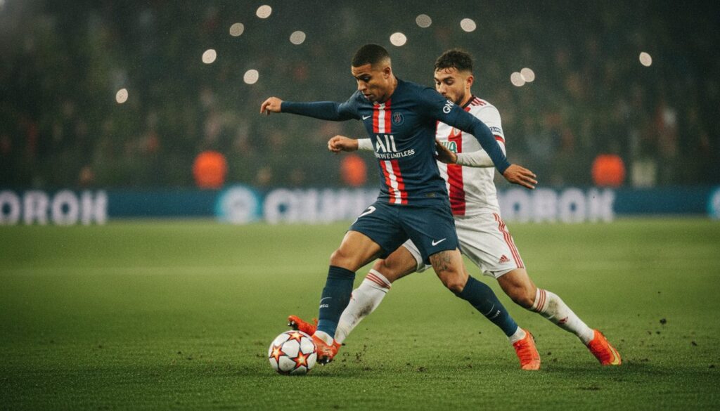 suivez en direct toutes les actions du psg avec notre live exclusif pour ne rien manquer du match en temps réel.