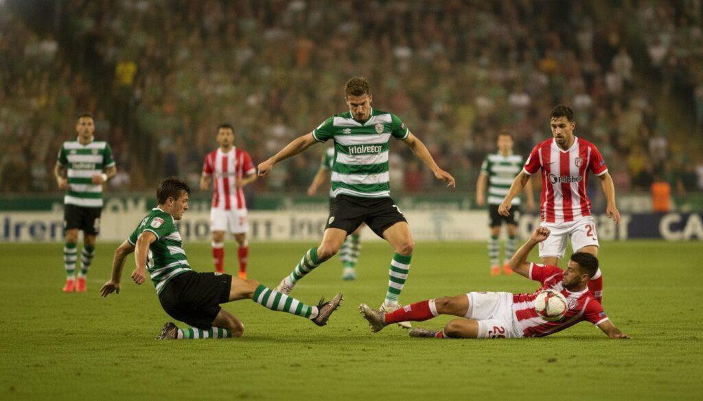 découvrez sur quelle chaîne regarder en direct le match amical de présaison entre le sporting et nottingham forest. ne manquez aucune action de cette rencontre incontournable !