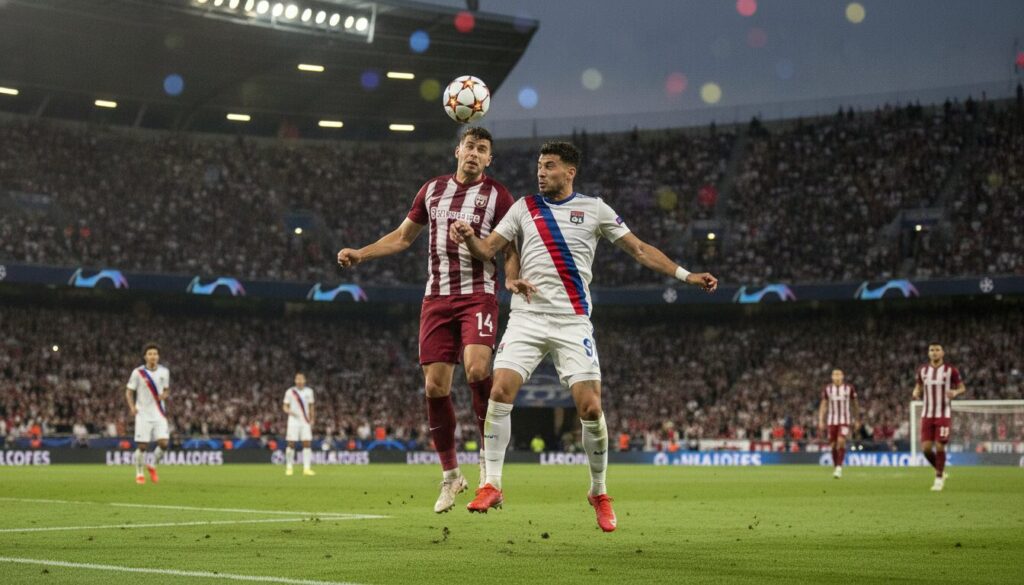 ne manquez pas le match exceptionnel de l'uefa champions league entre sparta prague et lyon, à suivre en exclusivité sur canal+. un choc sportif intense à vivre en direct !