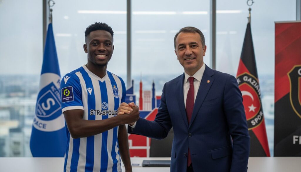 découvrez le transfert officiel d'abakar sylla de strasbourg à gaziantepspor, une nouvelle étape importante dans sa carrière sportive.