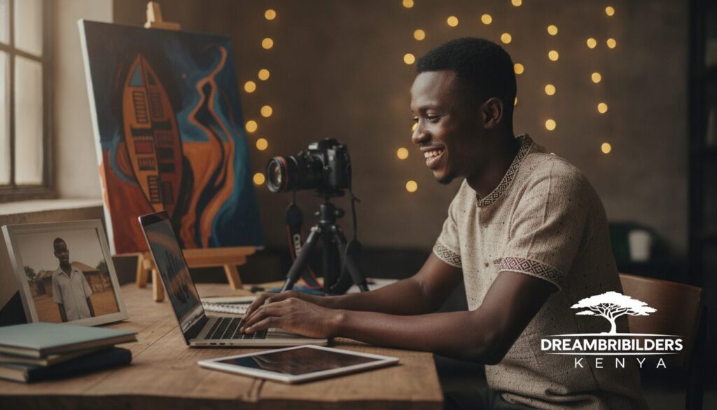 découvrez comment ochieng a pu réaliser un nouveau rêve grâce au crowdfunding, après avoir quitté le kenya à l'âge de 17 ans.