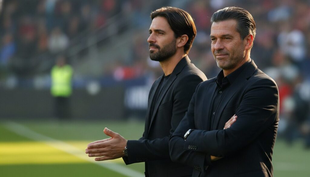 iraola admet que simeone bénéficie d'une expérience bien plus vaste que la sienne dans ce type de rencontres, soulignant la différence de vécu entre les deux entraîneurs.