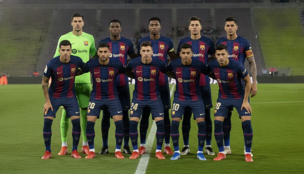 découvrez l'équipe type idéale du fc barcelone après la clôture du mercato, avec les meilleurs joueurs et stratégies pour la nouvelle saison.