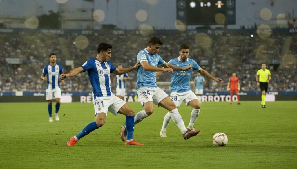 suivez en direct le match palpitant entre la real sociedad et le celta, avec des mises à jour en temps réel, des actions clés et tous les moments forts du match.