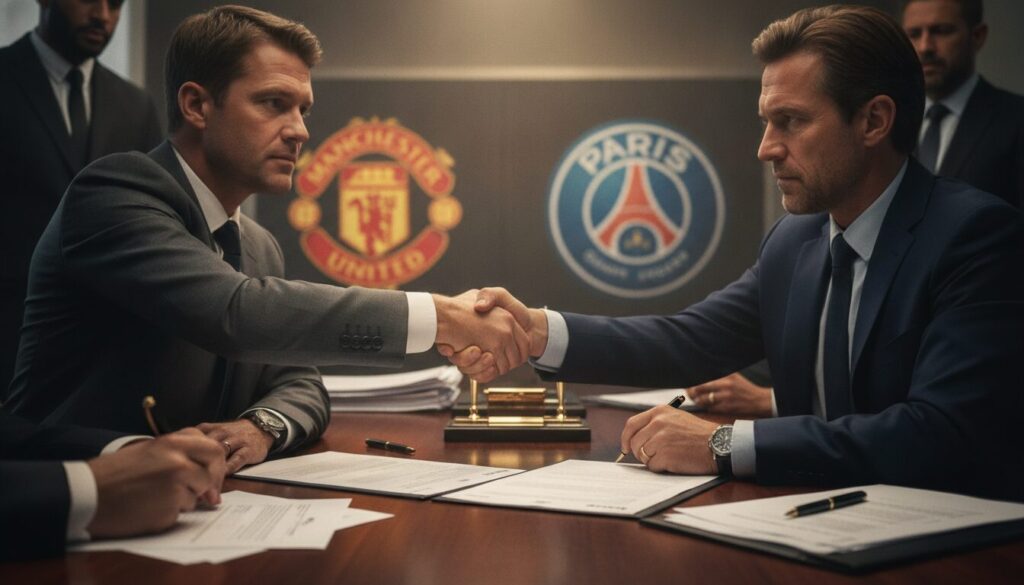 découvrez comment manchester united mise gros pour recruter une grande star du psg et renforcer son équipe lors du prochain mercato.
