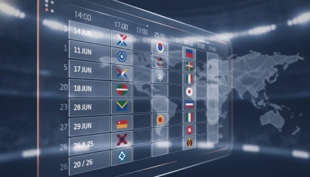 découvrez la programmation complète du groupe c de la coupe du monde 2026 avec le calendrier détaillé, incluant toutes les dates et horaires des matches à ne pas manquer.