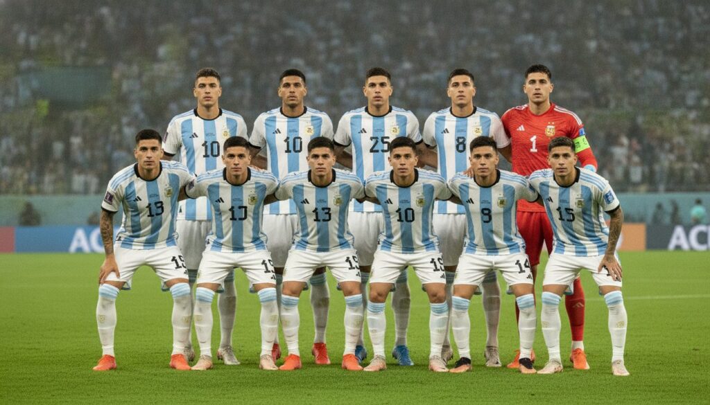 découvrez comment l'équipe argentine pourrait se transformer pour la coupe du monde 2030 sans lionel messi, avec une projection complète de son effectif et ses futurs talents.