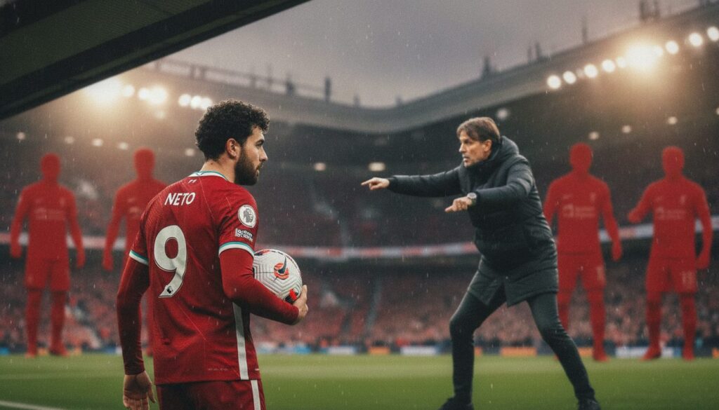 découvrez les dernières rumeurs de transferts avec liverpool intéressé par neto et amorim prêt à un coup audacieux contre manchester united. suivez toutes les infos et analyses exclusives.